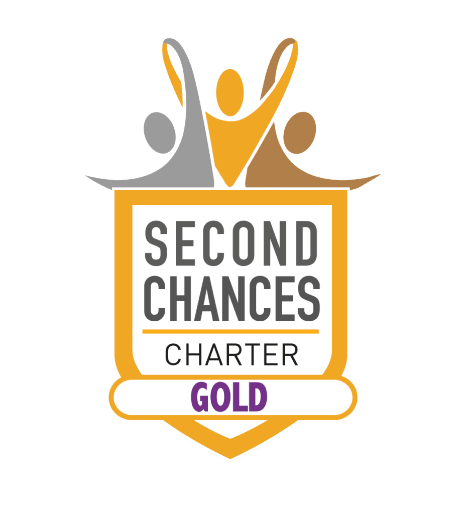 Second Chance logo GOLD